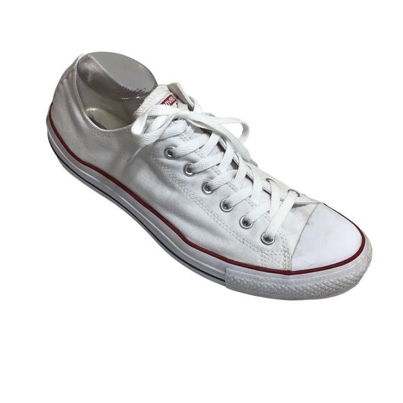 Converse All Star White Low Top Sneakers Size 14 - Picture 1 of 9